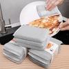 4/8/12/24PCS Double Sided Wire Dishwashing Sponge Thickened Silver Wire Cleaning Rags Pan Pot Dish Wash Scouring Cloth Kitchen Dish Cloth