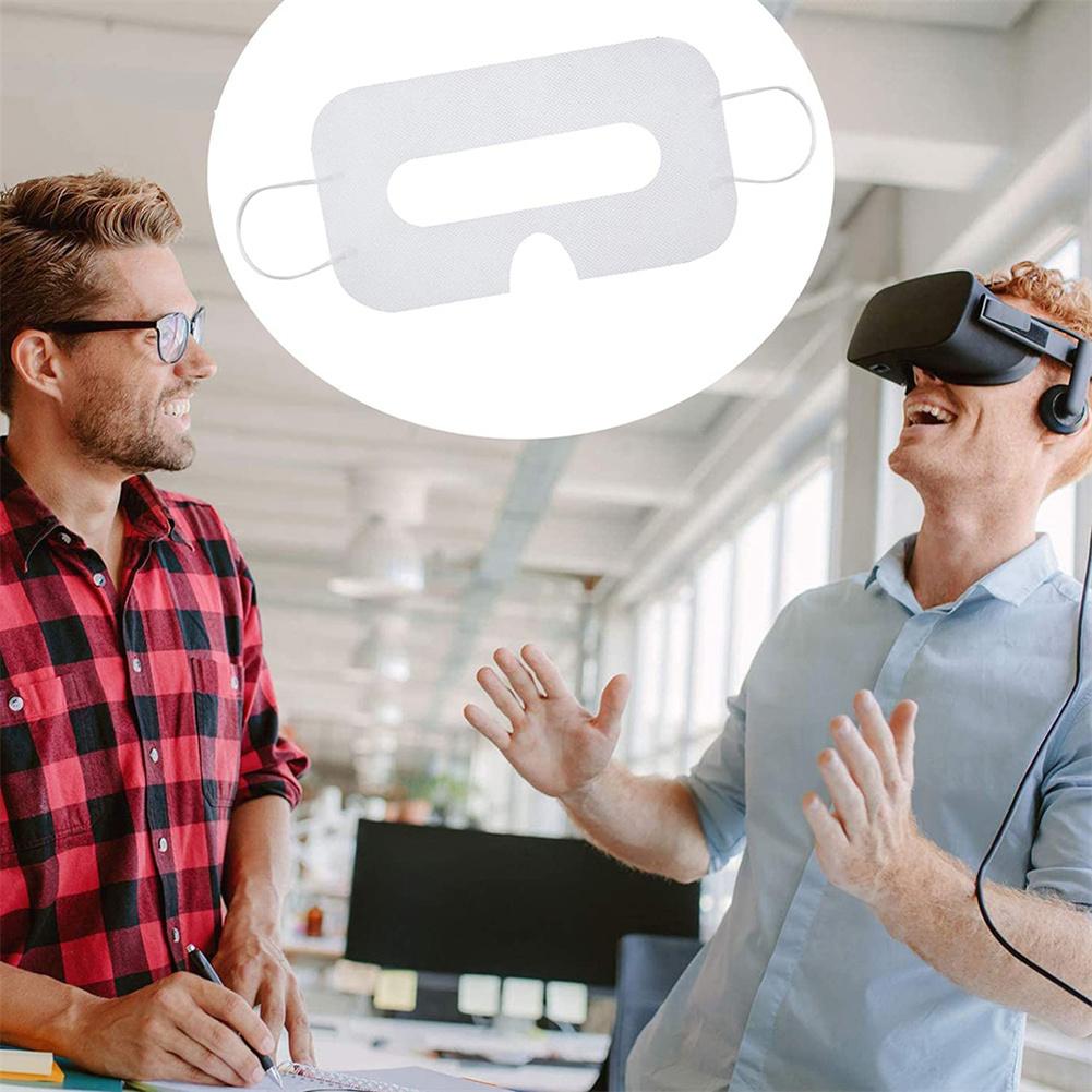 Disposable 3D VR Protection Pads Nonwoven Universal Eye Pad for VR One Time VR Eye Patches