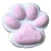 Slow Rising Stress Squishy Toy, Fluffy Cat Paw Pad, PINCH Family, 12cm, 200g, White/Pink