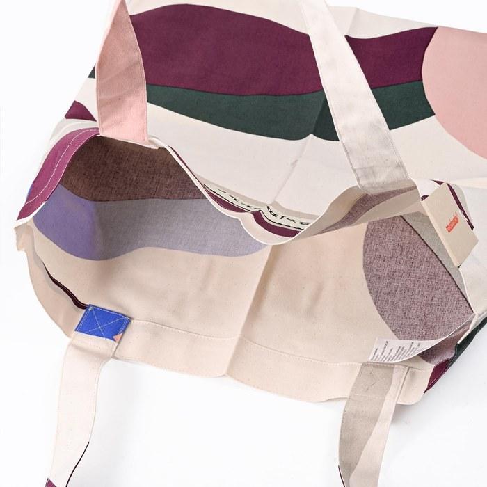 Marimekko Tote Bag Berry Fabric Women's Nordic 44cm x 43cm