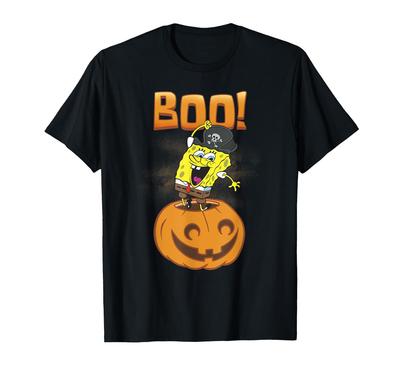 Spongebob Schwammkopf Halloween Kürbis Spongebob T-Shirt