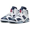 Air Jordan 6 Retro GS Olympic 2024 Kids Sneakers White Varsity-Red Midnight-Navy 384665-164
