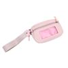 Women's Keychain Wallet The Wallet Zip Waterproof Nylon Card Wallet Pouch Wristlet Zip Card Case With Clear ID Window