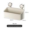 LISM No-Drill Suction Cup Kitchen Storage Shelf