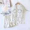 9i9 Maternity Nursing Cotton Gauze Pajama Set