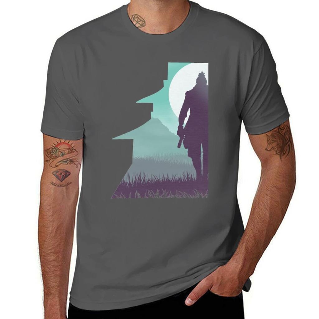 Wolf The Shinobi TShirt Summer Print Short Sleeve Tee