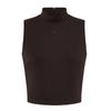 MO&Co. Slim Fit High-Neck Knit Vest Top