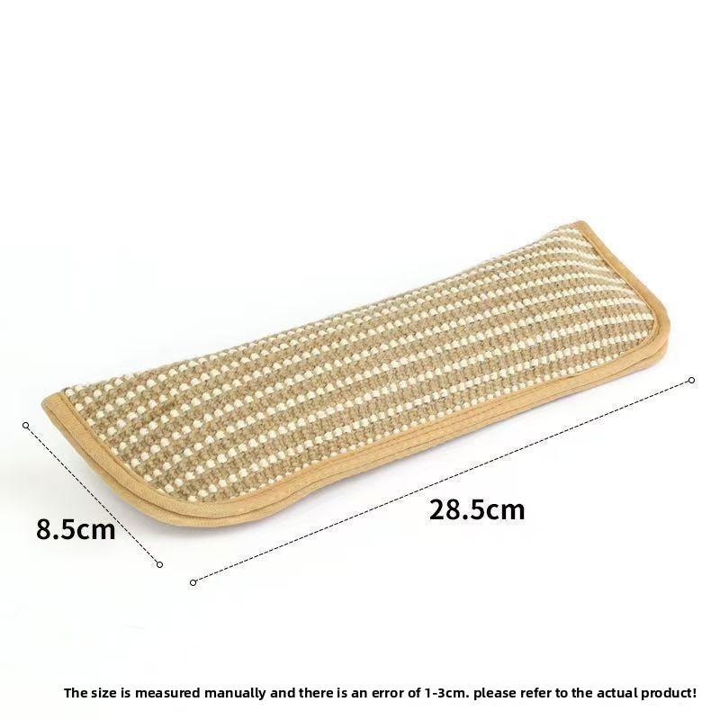 

Cat Toys, Catnip Throw Pillows, Self-satisfied Teething Teeth, Chewable Teeth Cleaning Cat Candies, Jute Cat Scratch Boards Small