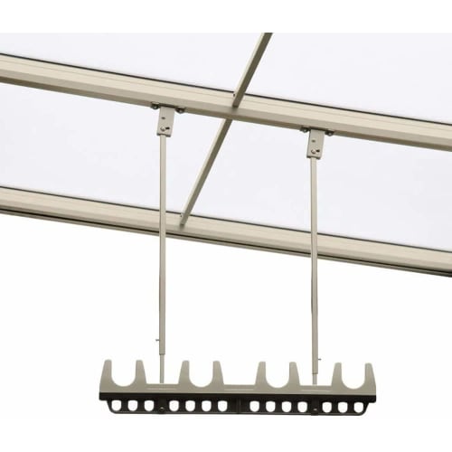 Sankyo Tateyama Aluminum Clothes Dryer, Terrace Hanging Type, SATV-03K-2, Urban Gray, Standard Type, Adjustable Height: 575mm to 983mm, Set of 2