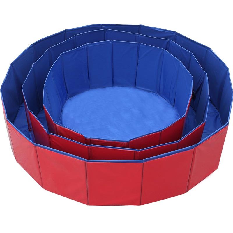Pvc Material Pet Bathing Basin Bathtub Bathtub Foldable Pool Swimming Pool For Pets