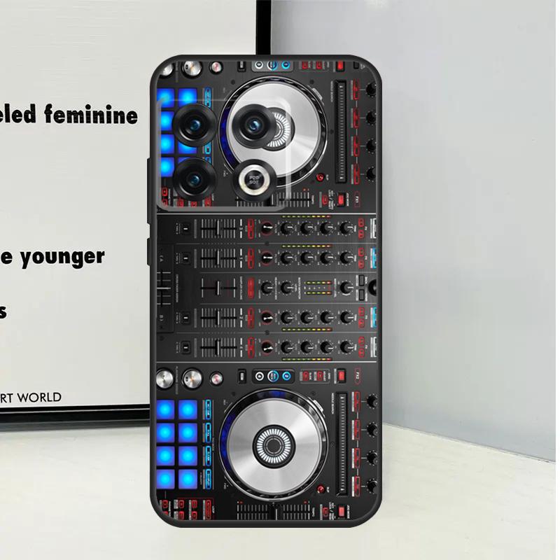 DJ Mixer Deck Controller For OnePlus Nord 5 CE 4 2 3 Lite N20 N30 Case For OnePlus 15R 13R 12R 13 12 11 10 Pro 10T 13T