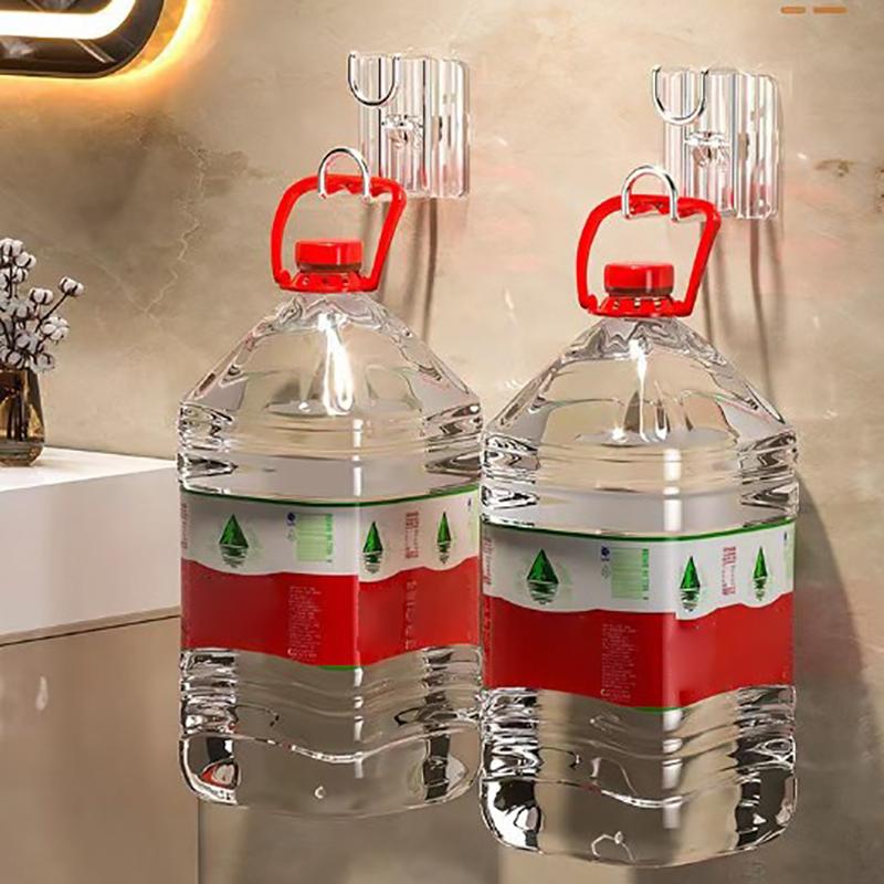 Nerezový háček na umyvadlo Kuchyň Koupelna Beze stopy Silná lepicí držák Multifunkční bezvrtací úložná police