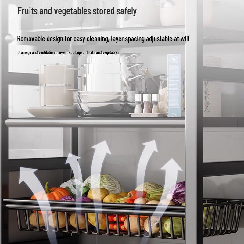Multi-functional Kitchen Storage Rack