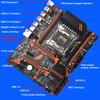 Základní deska Dpofirs X99 CPU LGA E5 2620 V3 Základní deska CPU podporuje DDR4 WiFi a gigabitovou síťovou kartu pro stolní počítač Combo, sada 2011-3, 4-kanálová