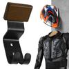Motorcycle Helmet Holder Wall Mounted Bicycle Helmet Display Rack 180° Rotatable Motorcycle Car Parts Tool for Bag Coats Caps