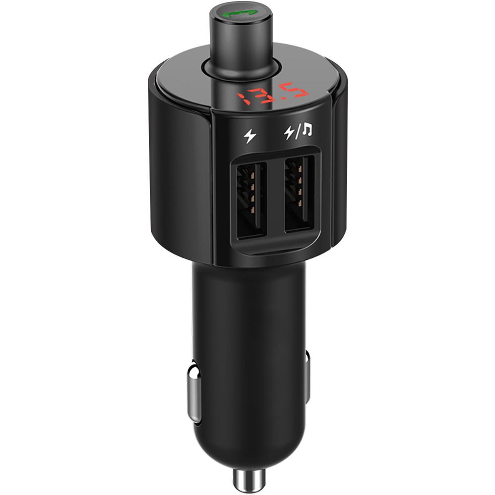 Buy FM Transmitter Bluetooth Car Wireless Hands Free Kit Radio Adapter