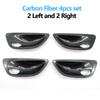 Left Right Door Handle Bowl Cover Trim Without Atmosphere Light Replacement For BMW 5 Series F10 F11 F18  520i 523i 525i