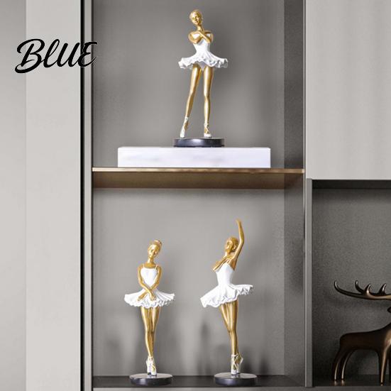 Ballett Sammelgeschenk Tänzerin Figur Ballerina Statue mit Stabiler Runder Basis
