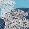 Rope Strand Barcode Embroidery Lace Women Lace Lolita Clothing Hem Accessories