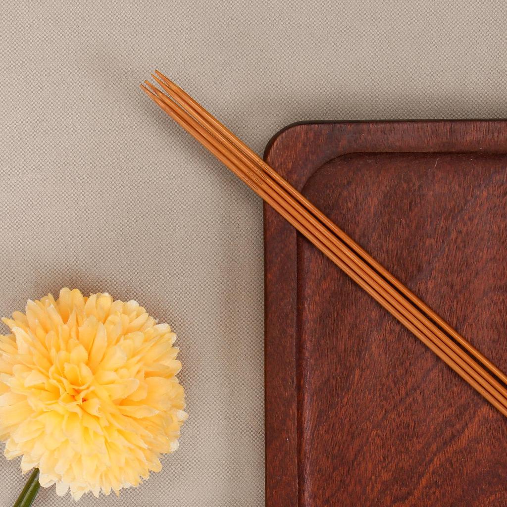 Zestaw bambusowych drutów do robienia na drutach: Pełny zestaw do szalików, swetrów i nie tylko