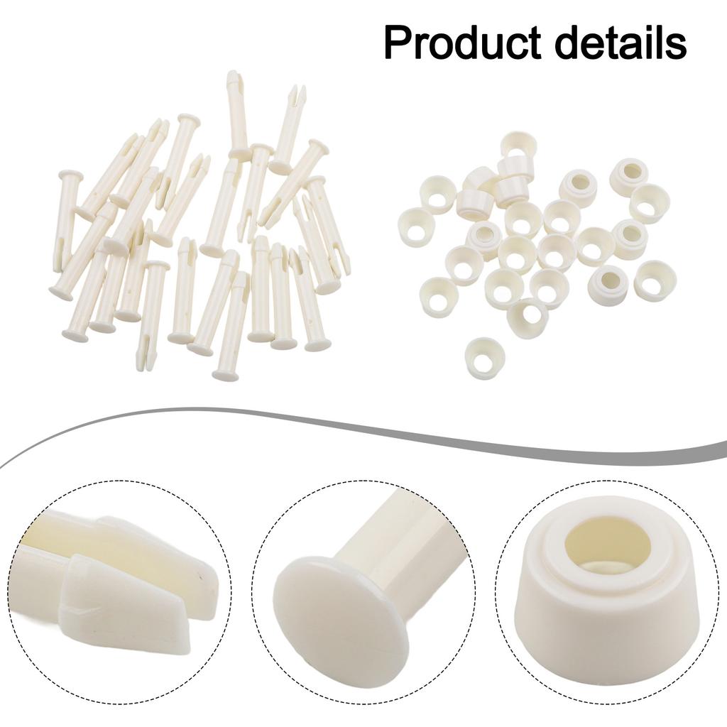 24pcs For Pool Connector Pins and Seals Set for Replacement Parts and Reliable Connection for For Pool Maintenance