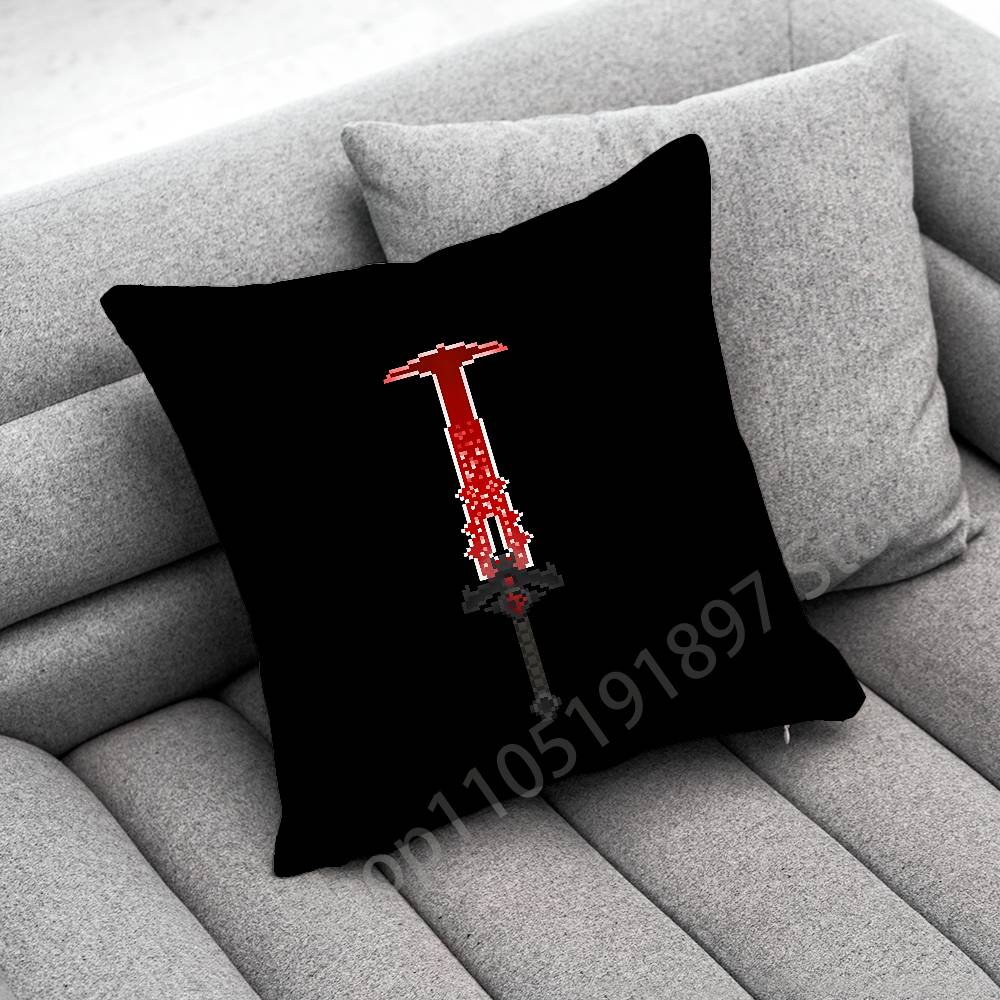 Game D-Doom Slayer Throw Pillow Case For 55x55cm 40x40cm 45x45cm 50x50cm 30x30cm Square Office Pillowship Cover