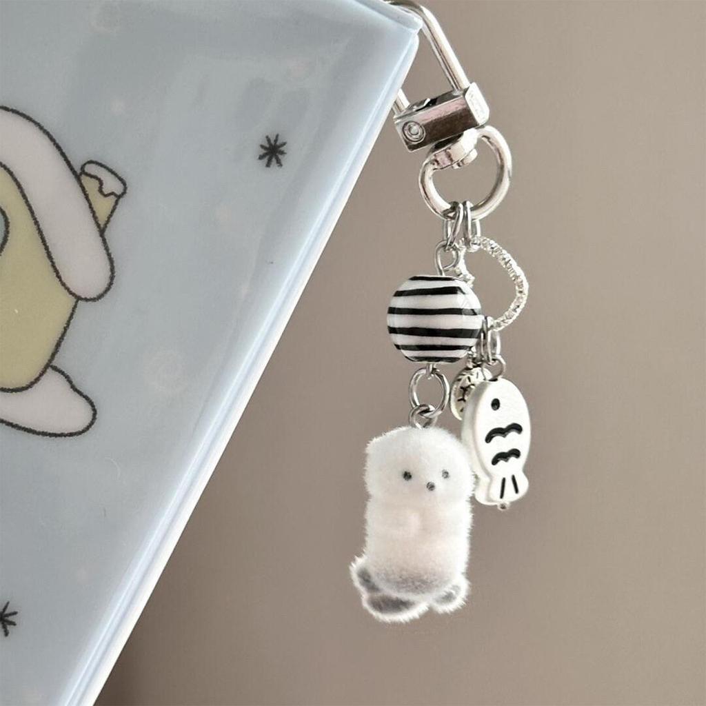 Adorable Clownfish Phone Strap with Beads Perfect for Adding Style to Your Mobile Durable and Lightweight Phone Pendant