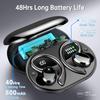 Q38 Waterproof Bluetooth In-ear Earphones with Digital Display - New Model, Hot-Selling Sports Ear-hook Stereo.