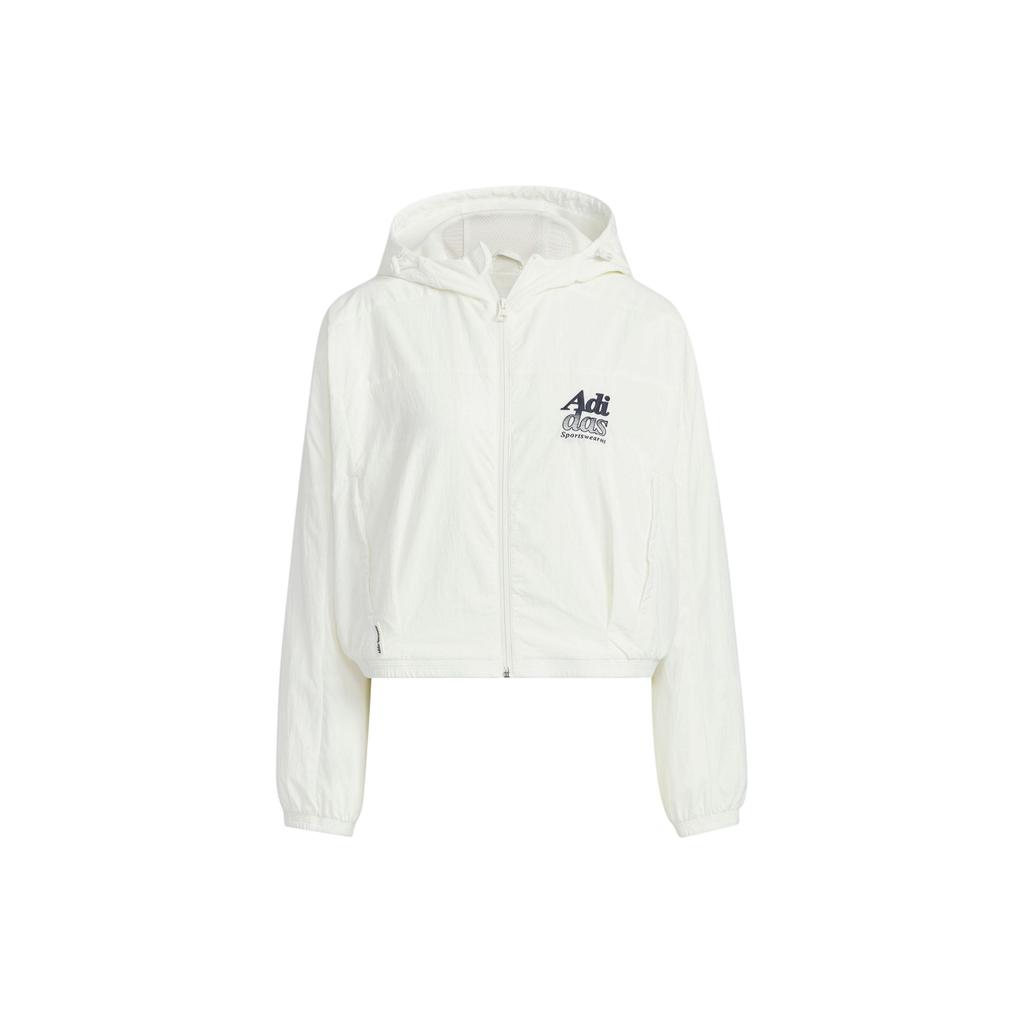 Adidas Logo Jacket Women Jacket White JI6884