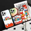 Trolly Egg KINDER JOY Surprise Phone Case For IPhone 17 16 15 14 13 12 11 Pro MAX Matte Shockproof Back Anti Fall Matte Cover