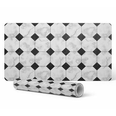 Mata Ochronna Podkładka Na Biurko Stół Geometryczny Wzór Płytek 100X50 Cm