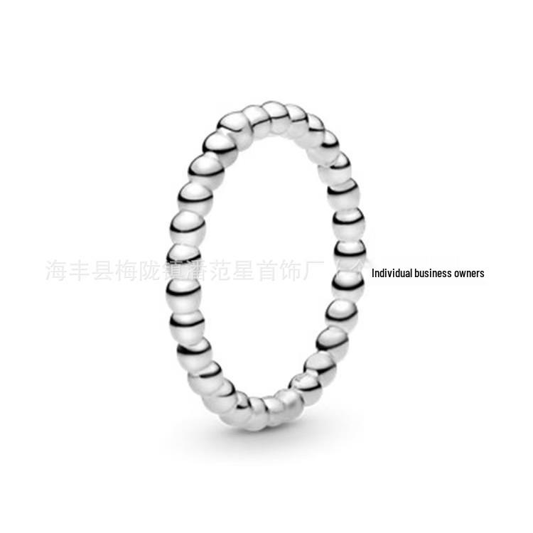 

Геометричні Парні Кільця для Жінок з Нейзильберу зі Срібним Покриттям – Модний Простий Обруч Ювелірний Гарячий Продаж Size 50