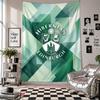 Hibernian FC Wandteppich Heimdekoration Wandbehang Tuch für Schlafzimmer Wohnzimmer Hintergrund