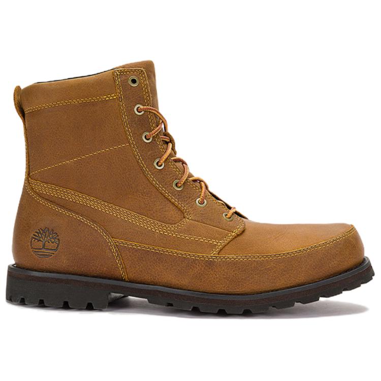 Timberland Waterproof Durable Comfortable Versatile Short Boots Men boots Wheat A5YQSW
