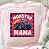 Groovy Monster Truck Mama Funny Monster Truck Lover TShirt - Fun, Bold, and Proud Truck Mama Tee for Monster Truck Enthusiasts, Truck Lover