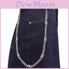 Dark Edge Metal Spike Waist Chain Punk Hip Hop Jewelry For Men Women