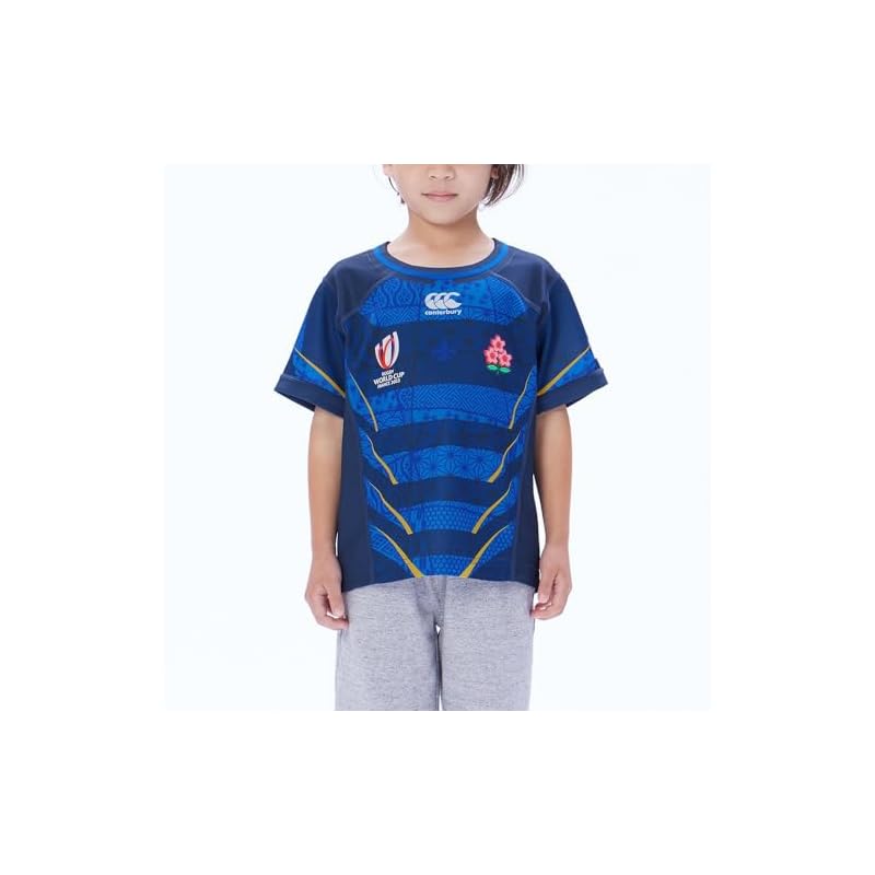 [Canterbury] JAPAN RWC2023 KIDS REPLICA ALT JERSEY Japan RWC2023 Kids Replica Alternate Jersey 29_Navy 120