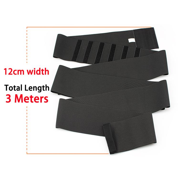 Hot Sale High Slimming Tummy Belly Stomach Wrap Trimmer Waist Trainer 4 5 6 Meter Long Latex Body Shaper Plus Size Girdle Belt One Size