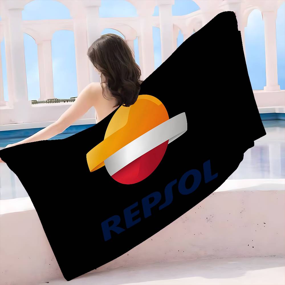 R-Repsols Microfiber Blanket Quick Drying Beach Towels Oversized Printing Super Absorbent Pool Towel Blanket