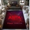 Sunderland FC Printed Crystal Velvet Rug Non‑Slip Crystal Velvet Carpet For Sofa Bedroom Indoor Home Decoration