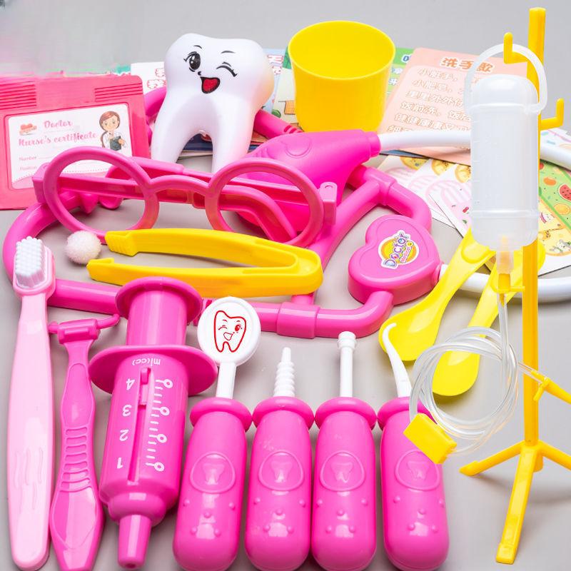 Kids Doctor Playset Boys and Girls Simulated Nurse Stethoscope Injection Home Medical Toolbox