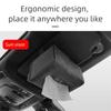 Center Console Car Sun Visor Folding Design Car Tissue Box Backseat Tissue Case  Car Accessories