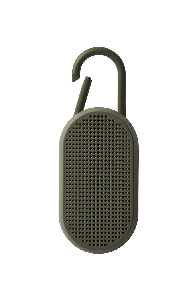 Perfect for Bluetooth waterproof speaker with carabiner LEXON MINO T LA124K9 MATT KAKHI outdoors!