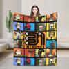 31 Minutos Blankets Chilean Comedy Flannel Novelty Soft Throw Blankets for Chair Covering Sofa Spring Autumn