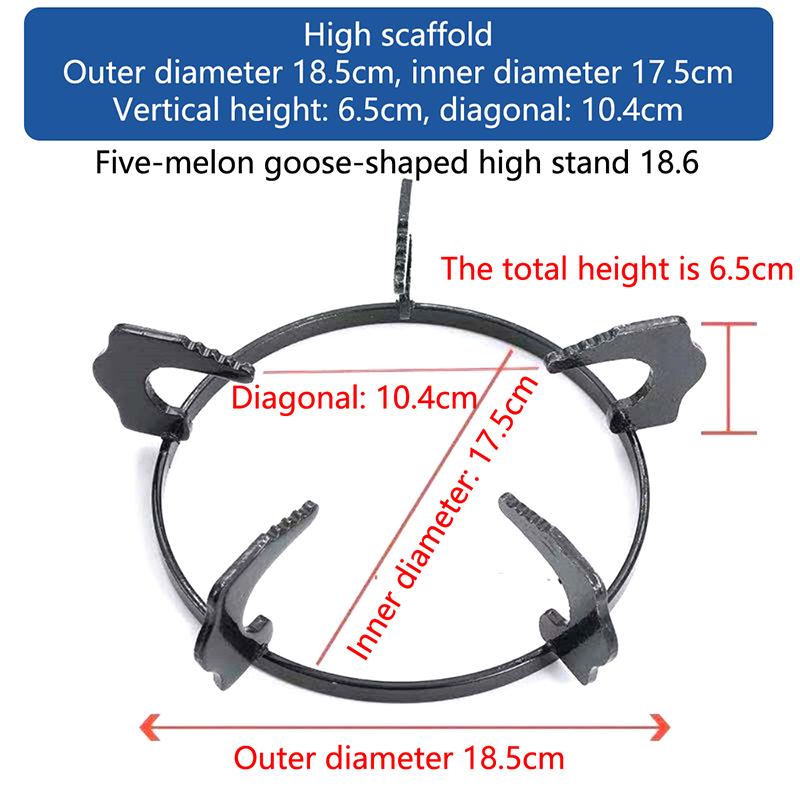 Metall Wok Pfanne Topf Halter Ständer Brenner Universal Metall Wok Pfanne Halter Ständer Für Brenner Gasherd Abdeckung