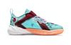 Nike Lebron 18 Low 'Floral' James 18 Hook and Loop Low Top Performance Basketball Shoes Blue Red DN4176-400
