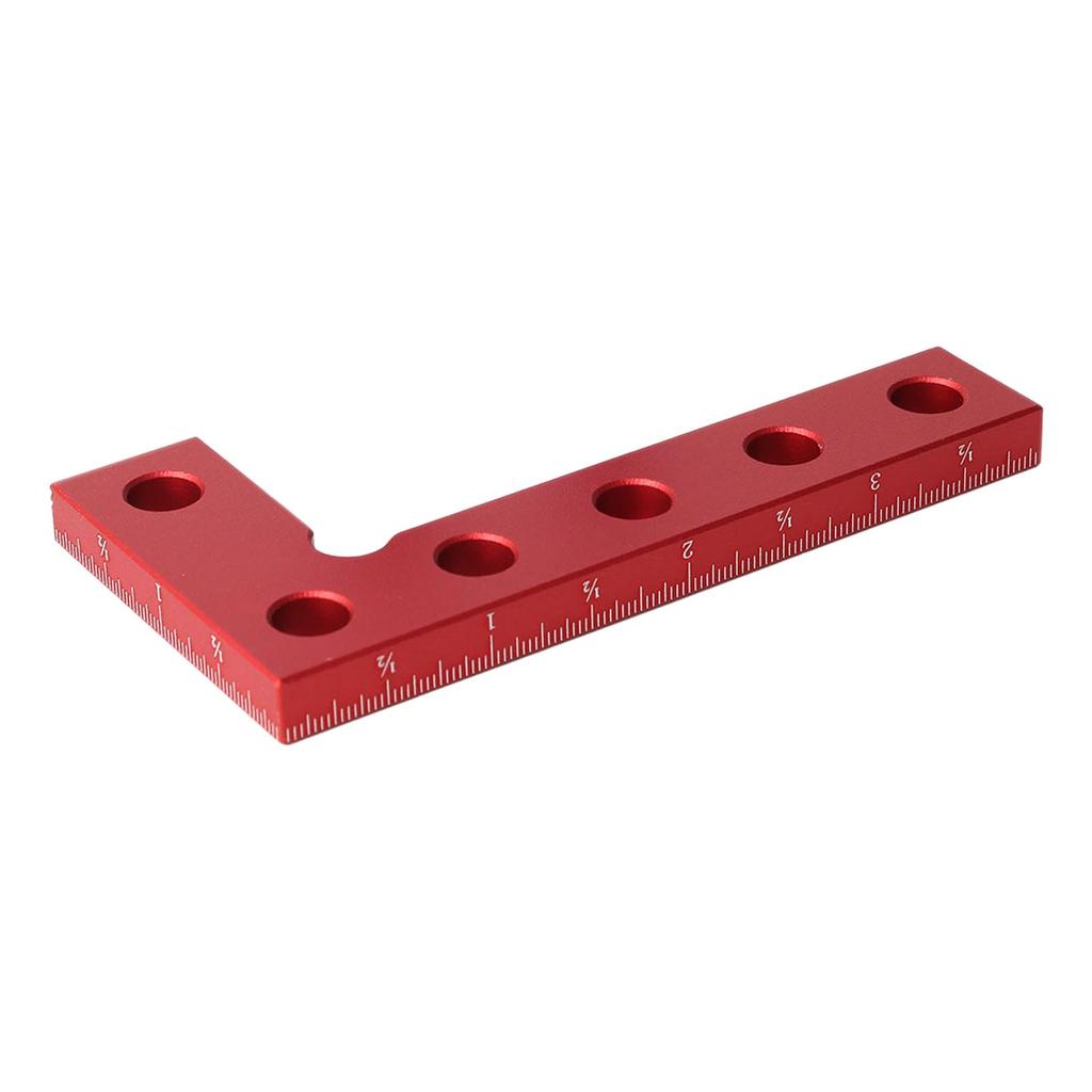Small Square Center Finder Tool Aluminum Alloy 90 Degree Quick Measuring Square for Woodworking