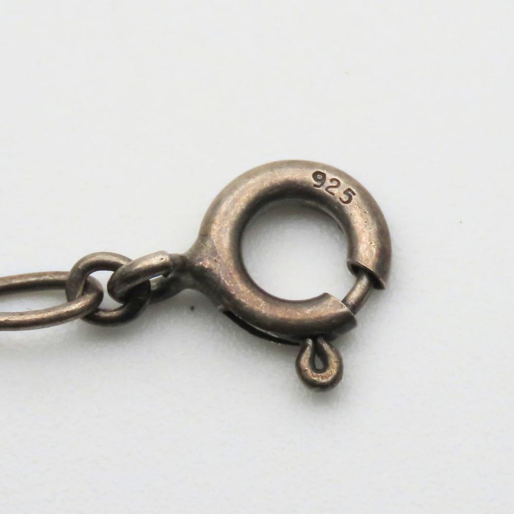 Used Georg Jensen Necklace Heritage Year 2001 Silver925 11.5g Silver Pendant