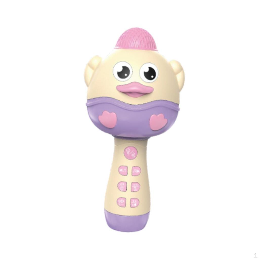 Kids Toy Cartoon Small Compact Mic Music Toys for Toddlers Picnic Shower