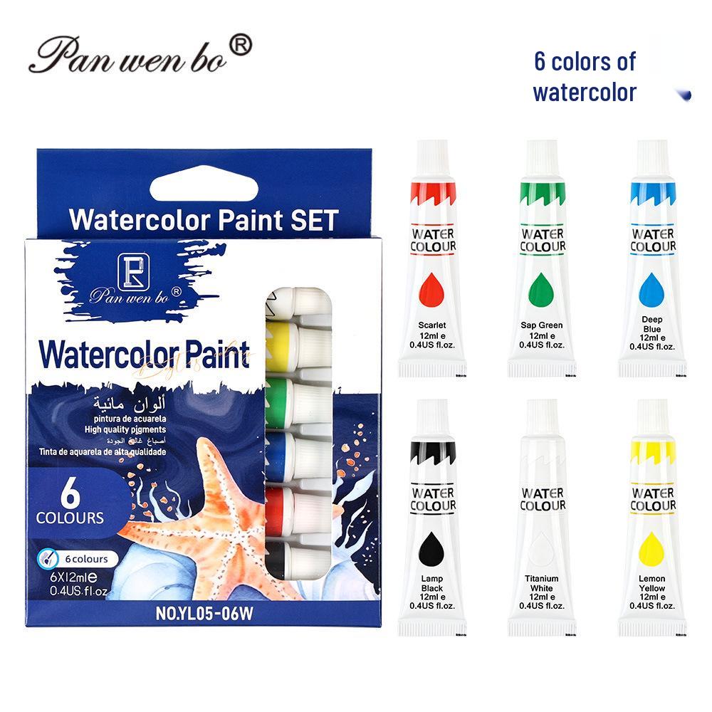 25ml Acrylic Paint Set for Textiles, Glass, and Watercolor Art Projects